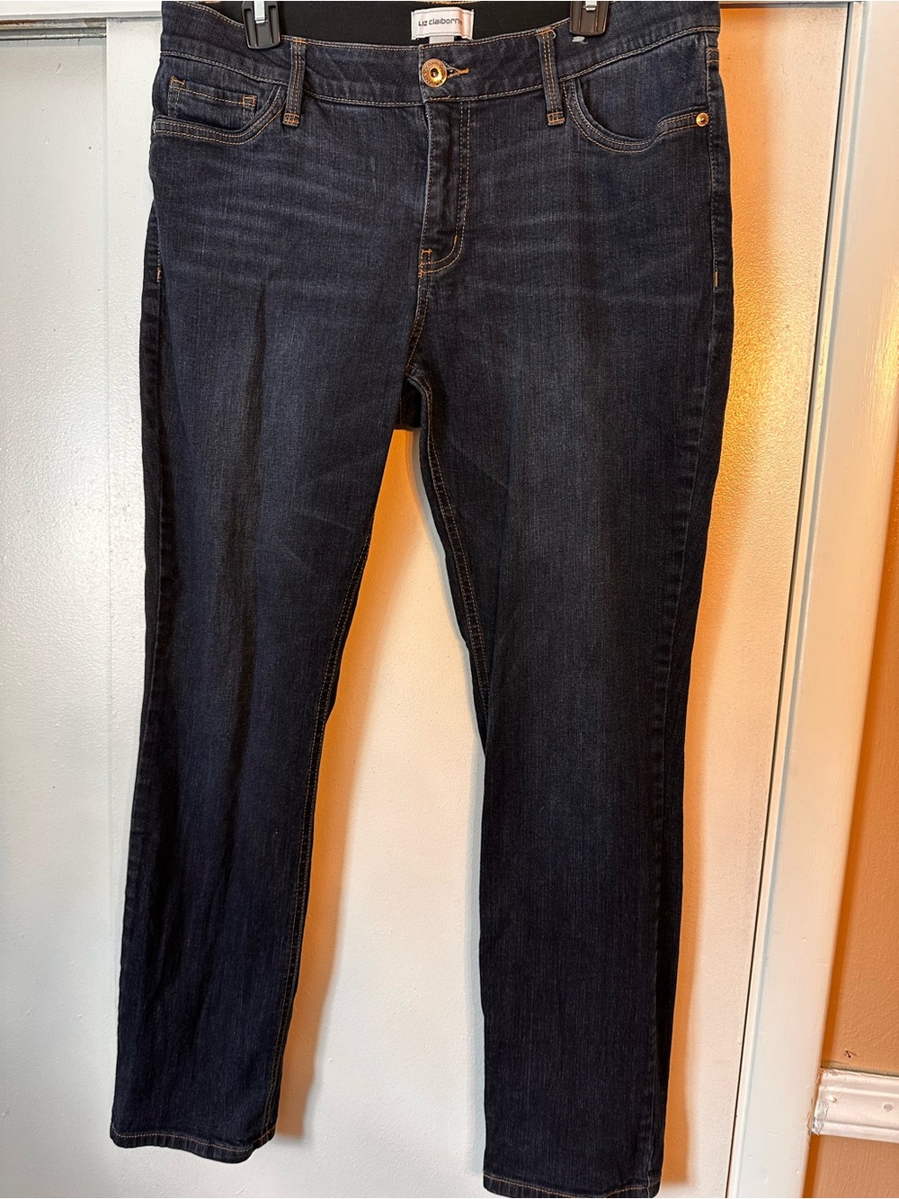 Liz Claiborne Dark Indigo Skinny Jeans